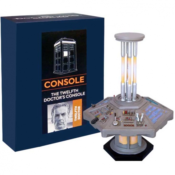 Doctor Who Tardis Console Model 12th Twelfth Doctor Version Eaglemoss Boxed Model Issue #4